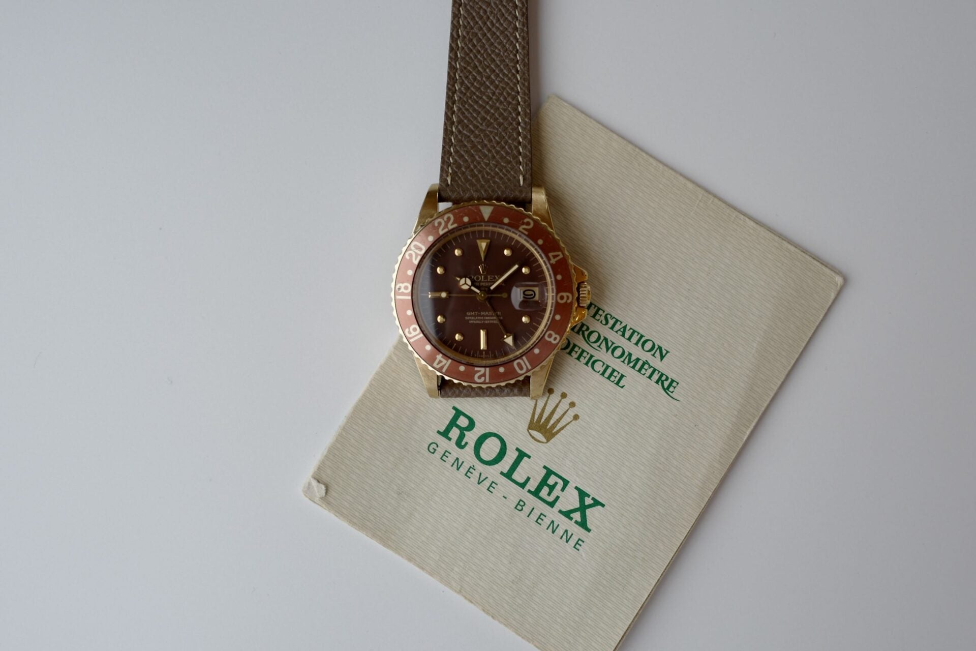 ROLEX GMT-MASTER Ref.1675/8 Excellent condition 1971y with