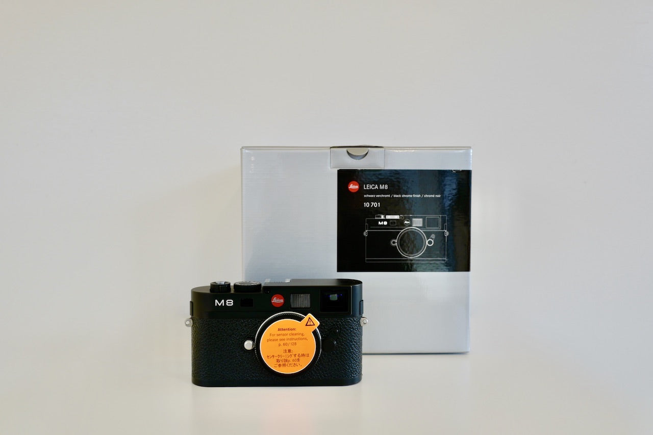 LEICA M8 full set with box and guarantee etc,