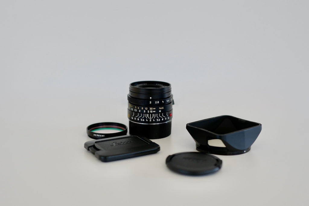 LEICA Summicron-M 28mmF2.0 ASPH 11604C Full set