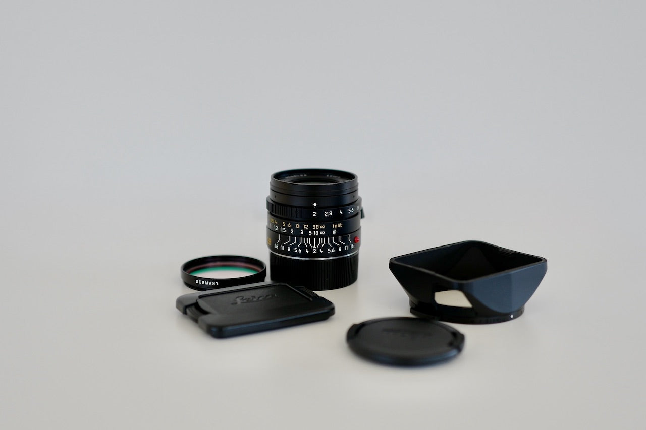 LEICA Summicron-M 28mmF2.0 ASPH 11604C Full set