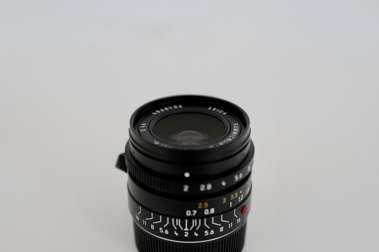 LEICA Summicron-M 28mmF2.0 ASPH 11604C Full set