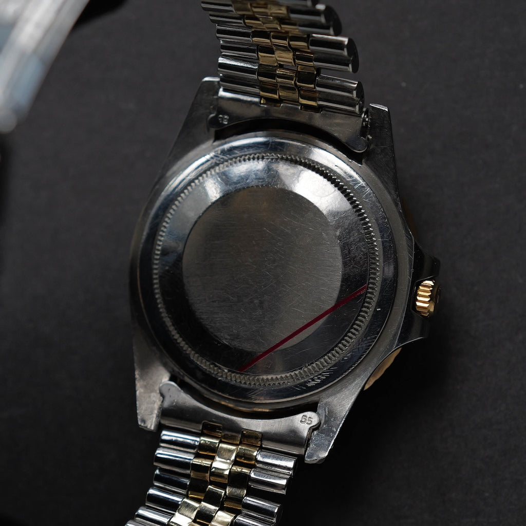 ロレックス/GMTマスター1675/3/茶つぼ/フジツボダイヤル/ゴーストベゼル/ROLEX GMT-MASTER 1675/3 "BROWN NIPPLE" GOHST BEZEL 18KYG 1972y