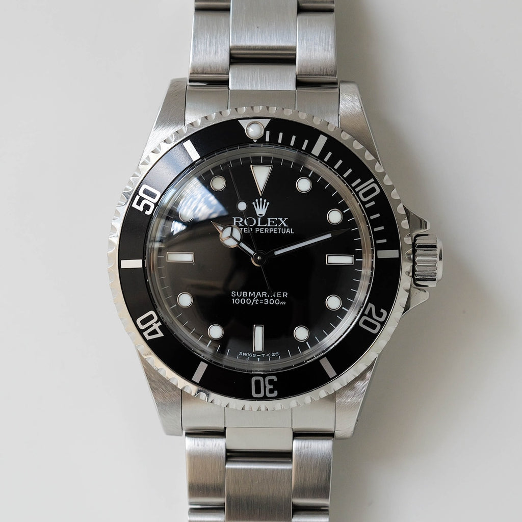ロレックス/サブマリーナー14060/U番/ドーム風防/トリチノバ/USギャランティー付/ ROLEX SUBMARINER “DOME” Ref.14060 Tritinova with US Guarantee 1997y