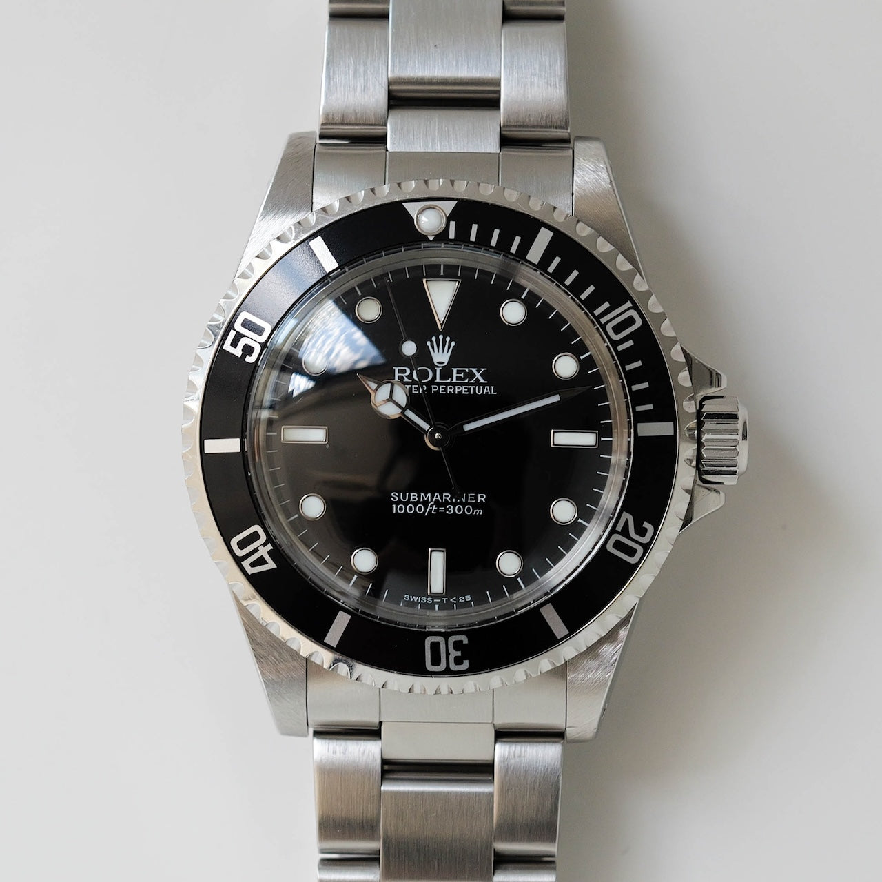 ロレックス/サブマリーナー14060/U番/ドーム風防/トリチノバ/USギャランティー付/ ROLEX SUBMARINER “DOME” Ref.14060 Tritinova with US Guarantee 1997y