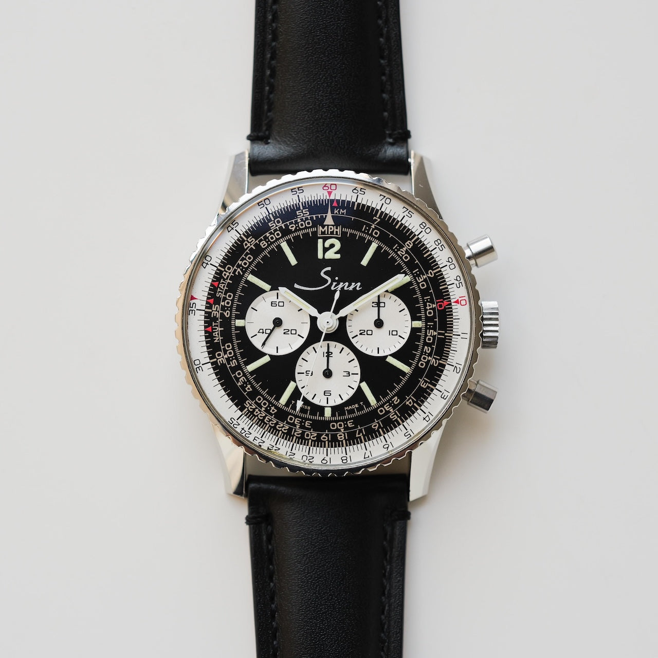 ジン/ナビタイマー903/レマニア社手巻きムーブメント/SINN NAVITIMER Ref.903 LEMANIA CALIBER 1990s