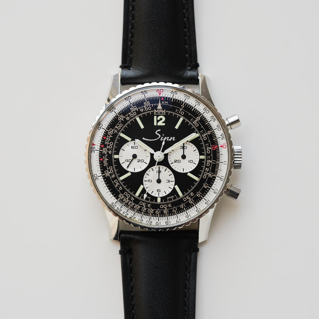 ジン/ナビタイマー903/レマニア社手巻きムーブメント/SINN NAVITIMER Ref.903 LEMANIA CALIBER 1990s