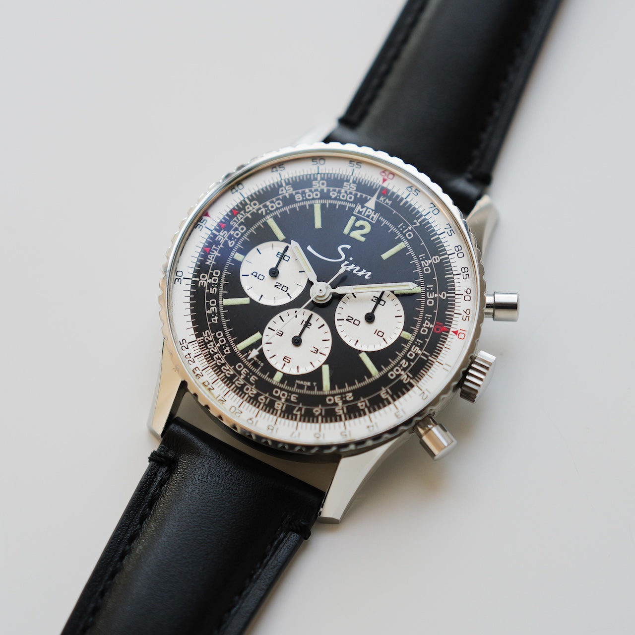 ジン/ナビタイマー903/レマニア社手巻きムーブメント/SINN NAVITIMER Ref.903 LEMANIA CALIBER 1990s