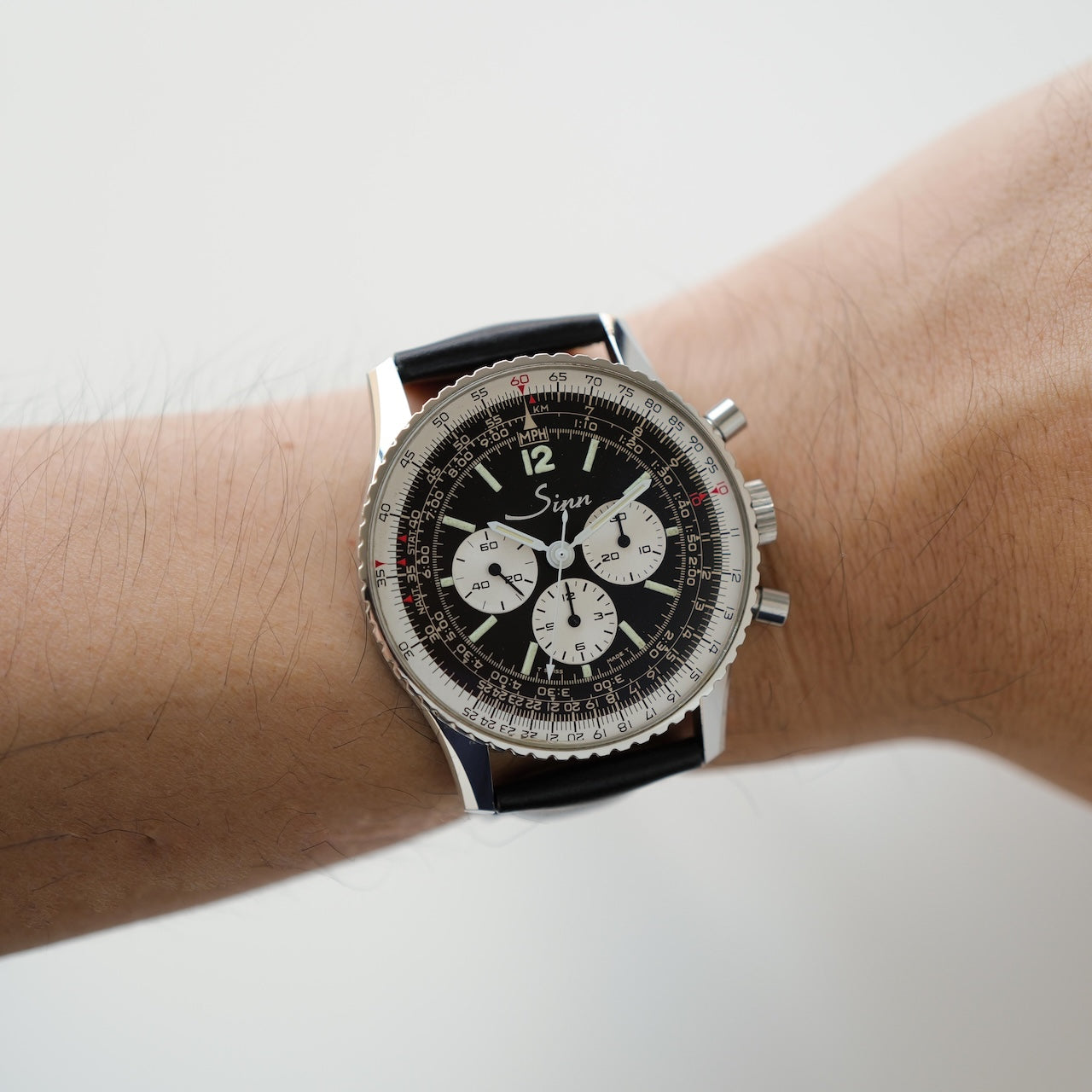 ジン/ナビタイマー903/レマニア社手巻きムーブメント/SINN NAVITIMER Ref.903 LEMANIA CALIBER 1990s