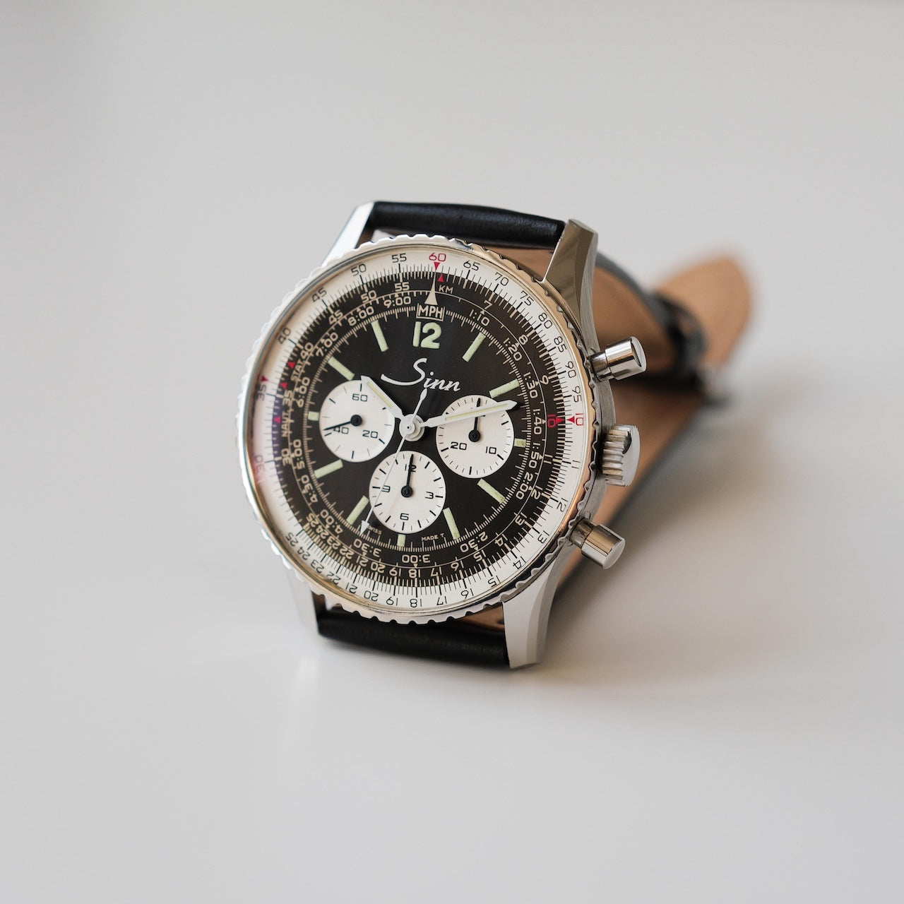 ジン/ナビタイマー903/レマニア社手巻きムーブメント/SINN NAVITIMER Ref.903 LEMANIA CALIBER 1990s