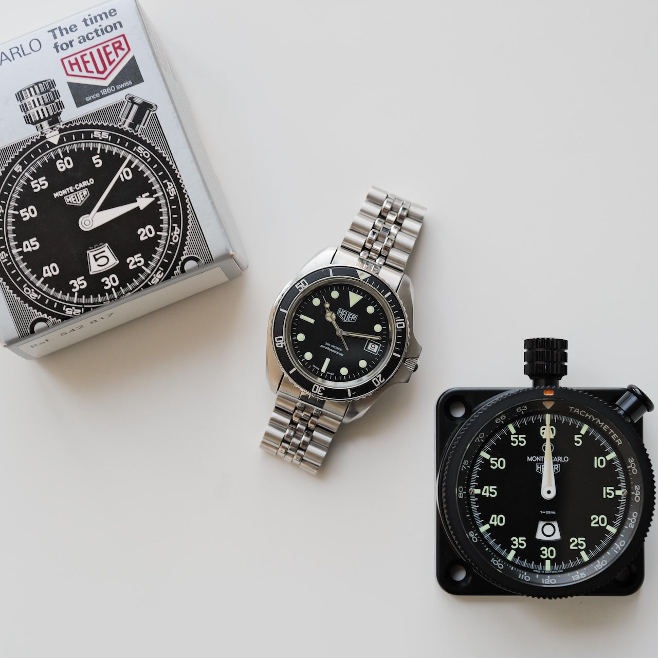 ホイヤー/MONNINケース/HEUER Ref.884-3 “MONNIN CASE” 1980s