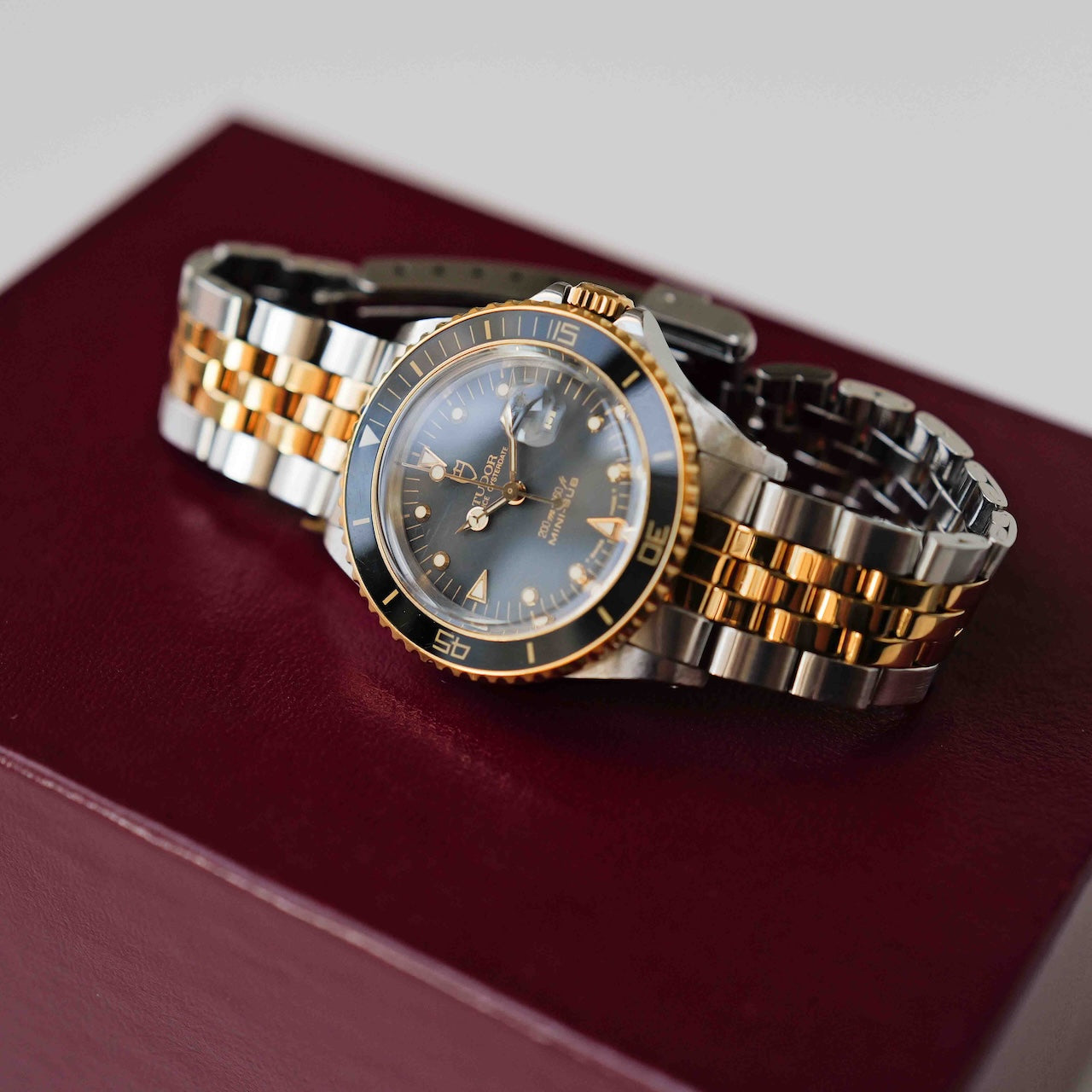 チューダー/ミニサブ73091/18Kイエローゴールド/箱・保証書付き/TUDOR MINI-SUB REF.73091 18KYG 1991 with Paper and Box