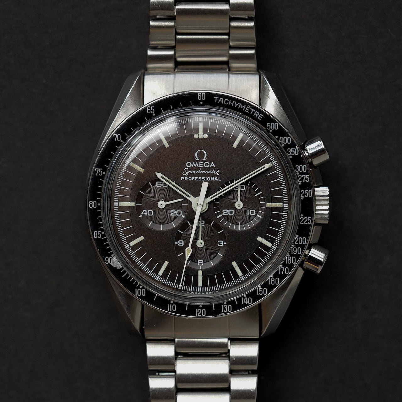 オメガ/スピードマスター5th/145.022/トロピカル/ステップダイヤル/OMEGA SPEEDMASTER 5th Ref.145.022 “Tropical dial” Step dial circa 1969
