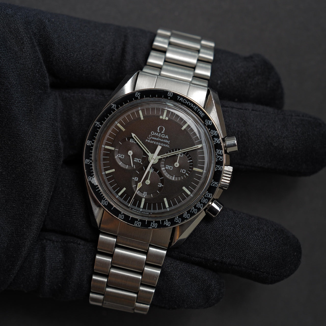 オメガ/スピードマスター5th/145.022/トロピカル/ステップダイヤル/OMEGA SPEEDMASTER 5th Ref.145.022 “Tropical dial” Step dial circa 1969