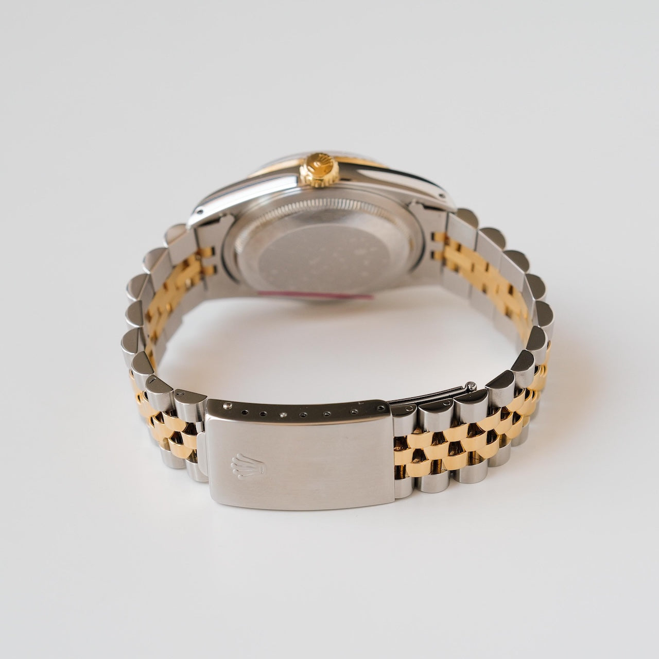 ロレックス/デイトジャスト/X番/グレー ローマンダイヤル/箱・保証書付フルセット/ROLEX DATE-JUST REF.16233 18KYG “GREY ROMAN” 1991y with Box and Paper