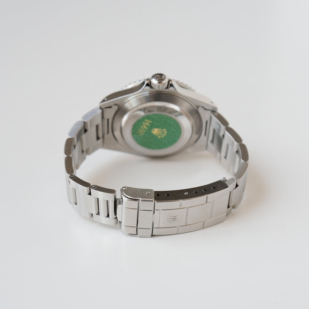 ロレックス/サブマリーナー/W番/オールトリチウム/裏蓋シール/箱・保証書付/ROLEX SUBMARINER DATE REF.16610 W Serial 1995 with Box and Paper