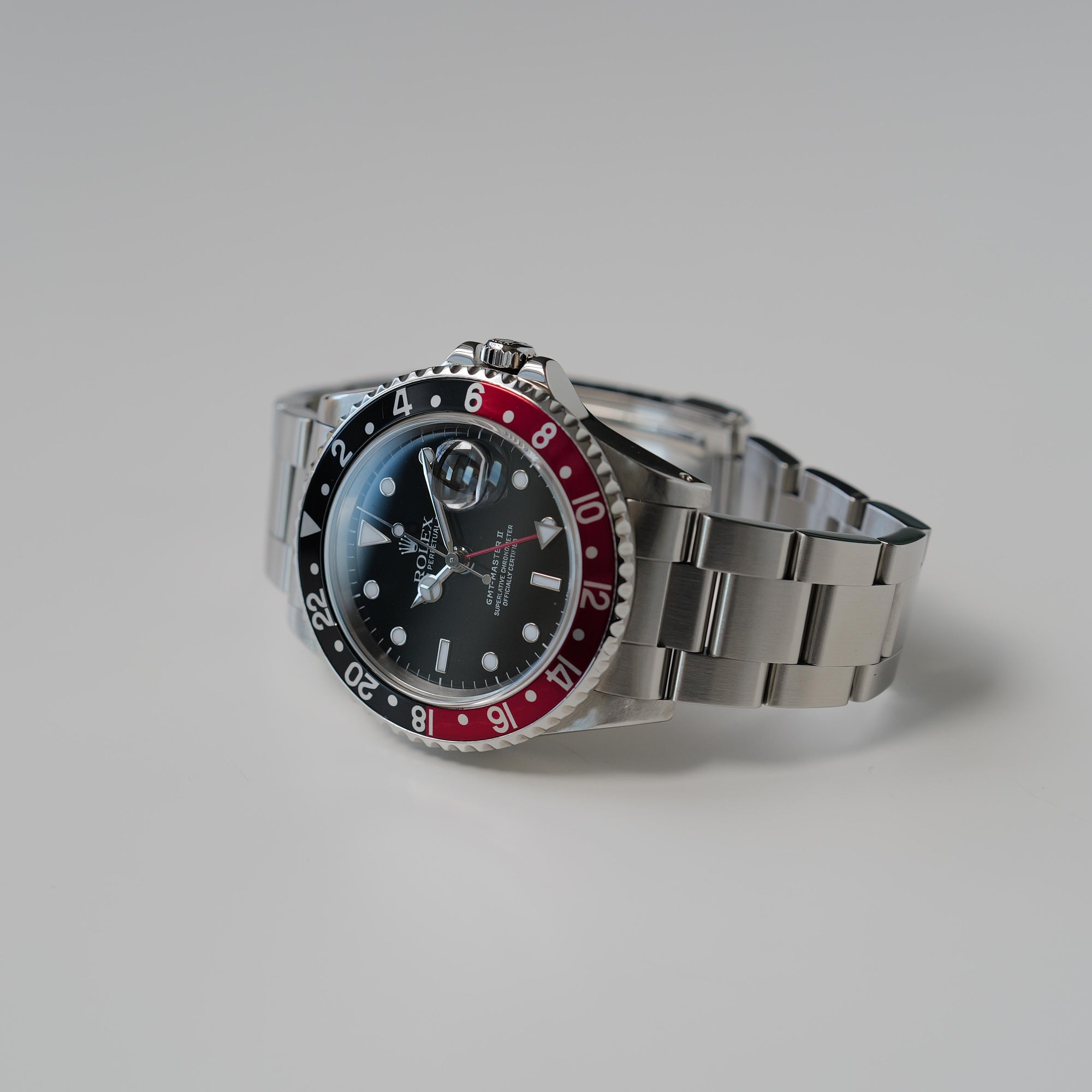 ロレックス/GMTマスター2/16710/A番/コークベゼル/オンリースイス/保証書付フルセット/ROLEX GMT-MASTER2 REF.16710 “ONLY SWISS” Coke Bezel A-Serial 1998-99Y Full Set