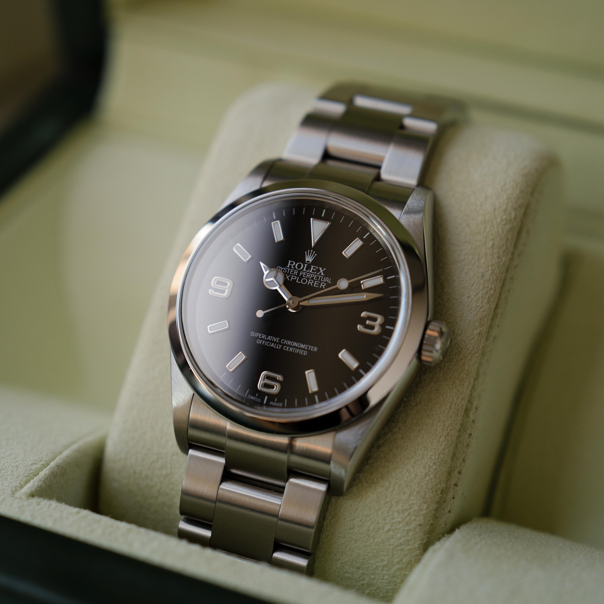 ロレックス/エクスプローラー1/114270/D番/保証書付/ROLEX EXPLORE 1 REF.114270 D-Serial 2005-06 Full Set