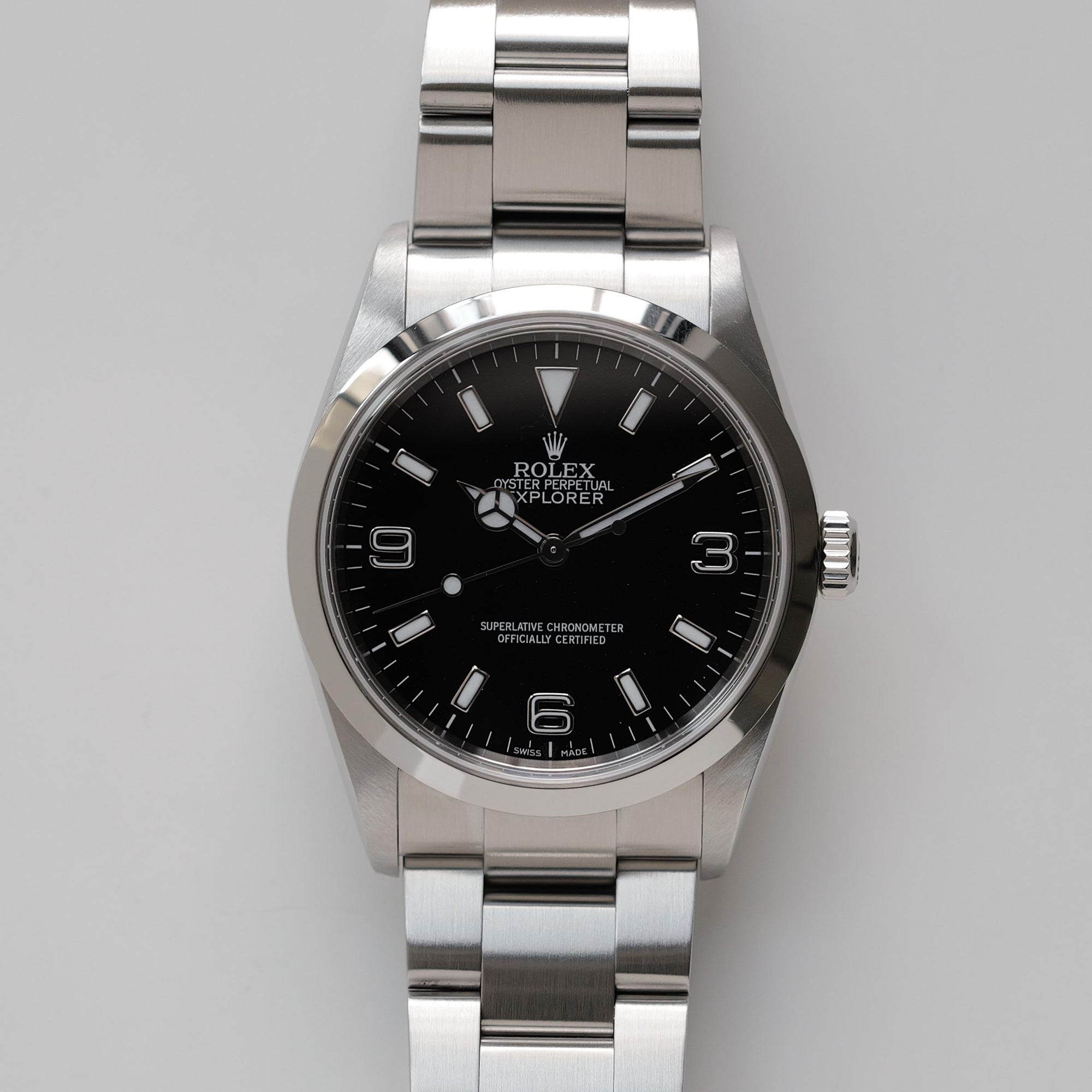 ロレックス/エクスプローラー1/114270/D番/保証書付/ROLEX EXPLORE 1 REF.114270 D-Serial 2005-06 Full Set