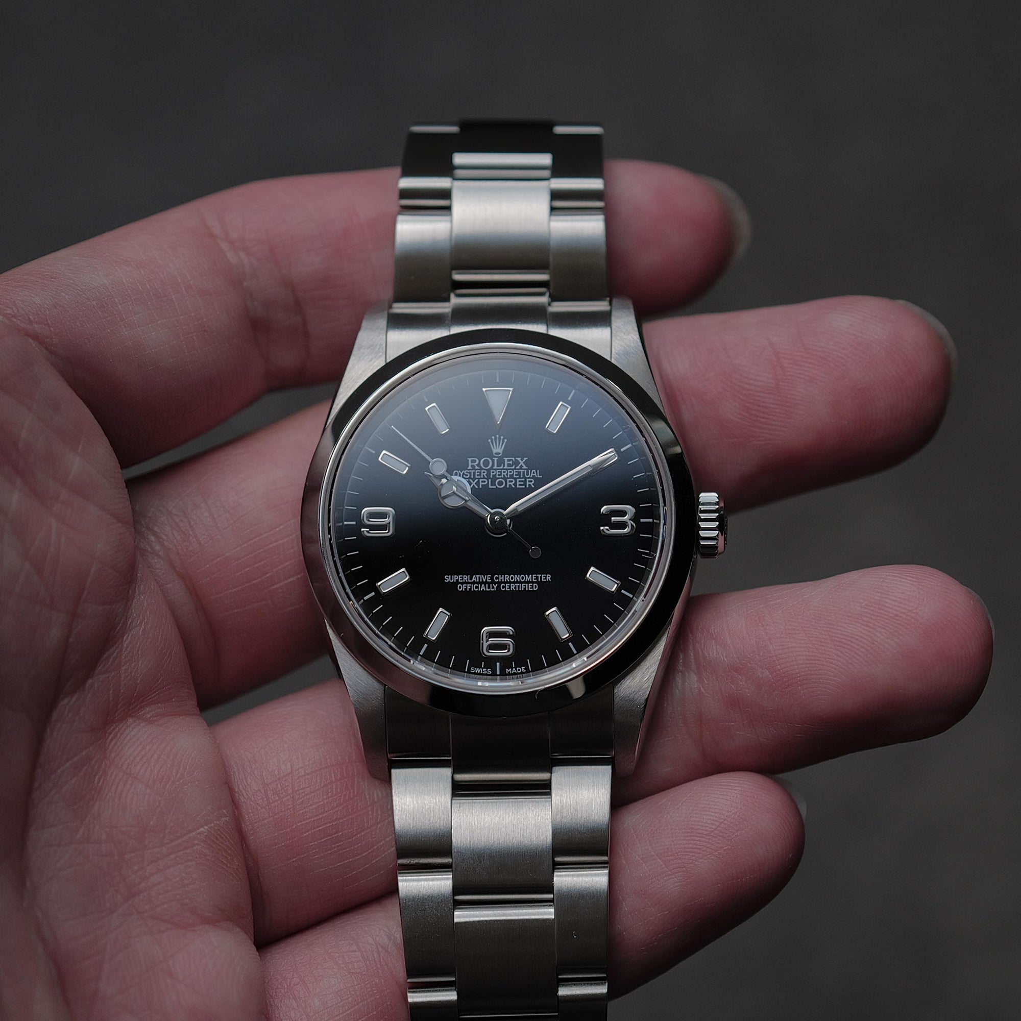 ロレックス/エクスプローラー1/114270/D番/保証書付/ROLEX EXPLORE 1 REF.114270 D-Serial 2005-06 Full Set