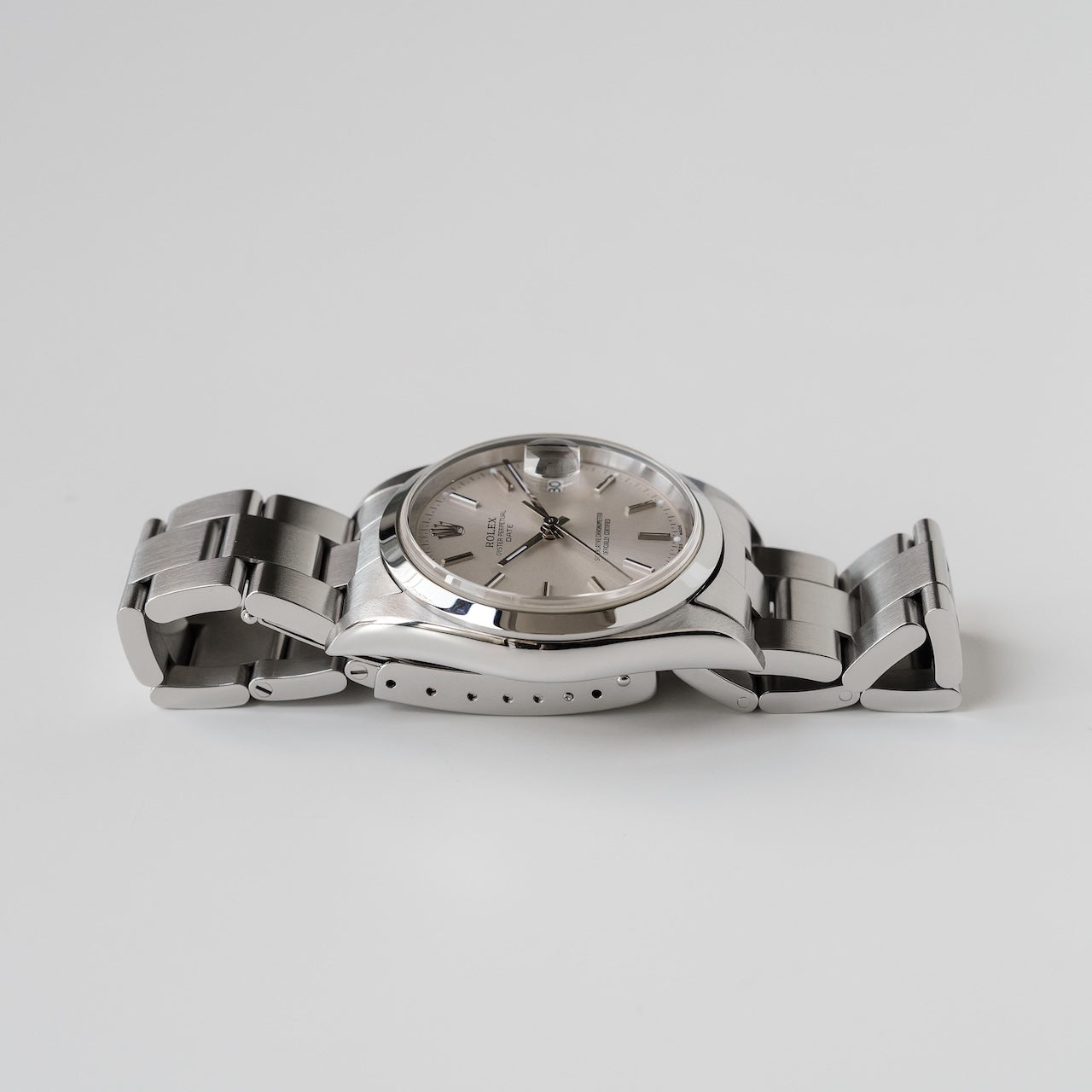 ロレックス/オイスターパーペチュアル デイト15200/P番/シルバーダイヤル/国内正規ギャラ/フルセット/ROLEX OYSTER PERPETUAL DATE REF.15200 “SILVER DIAL” 2000 Full Set