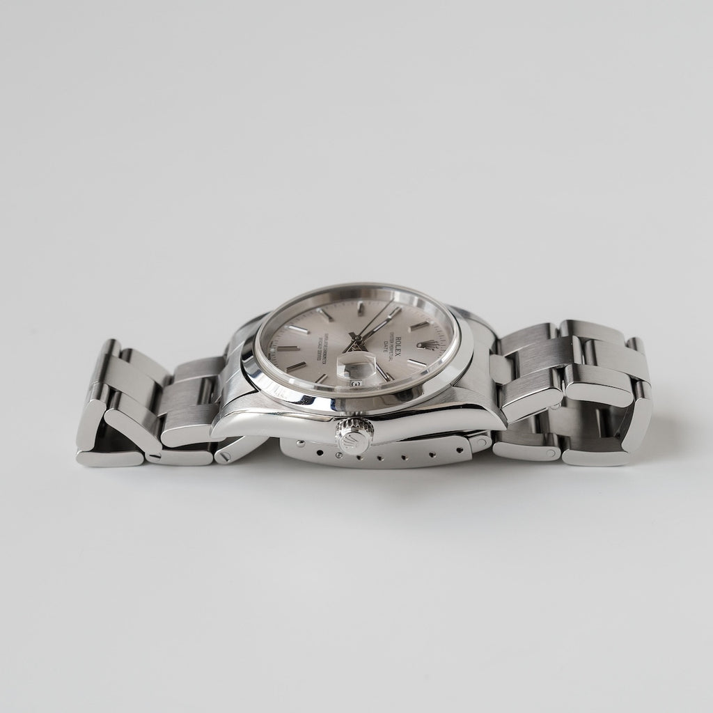 ロレックス/オイスターパーペチュアル デイト15200/P番/シルバーダイヤル/国内正規ギャラ/フルセット/ROLEX OYSTER PERPETUAL DATE REF.15200 “SILVER DIAL” 2000 Full Set