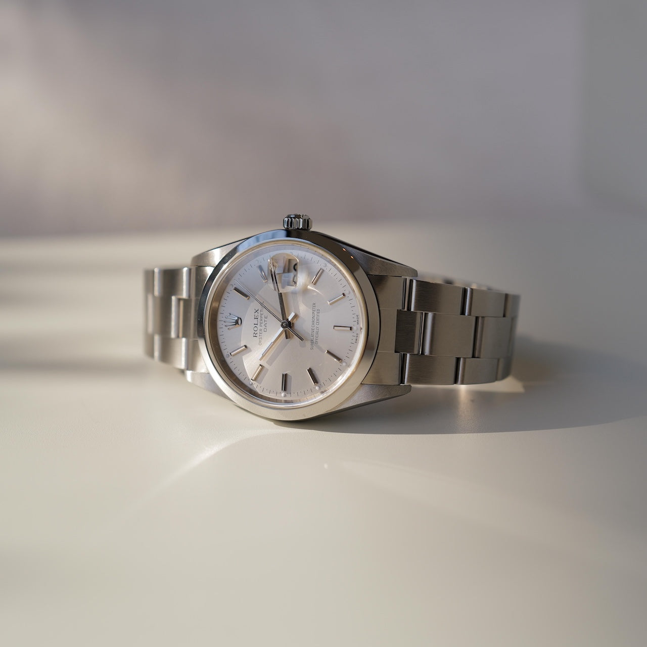 ロレックス/オイスターパーペチュアル デイト15200/P番/シルバーダイヤル/国内正規ギャラ/フルセット/ROLEX OYSTER PERPETUAL DATE REF.15200 “SILVER DIAL” 2000 Full Set