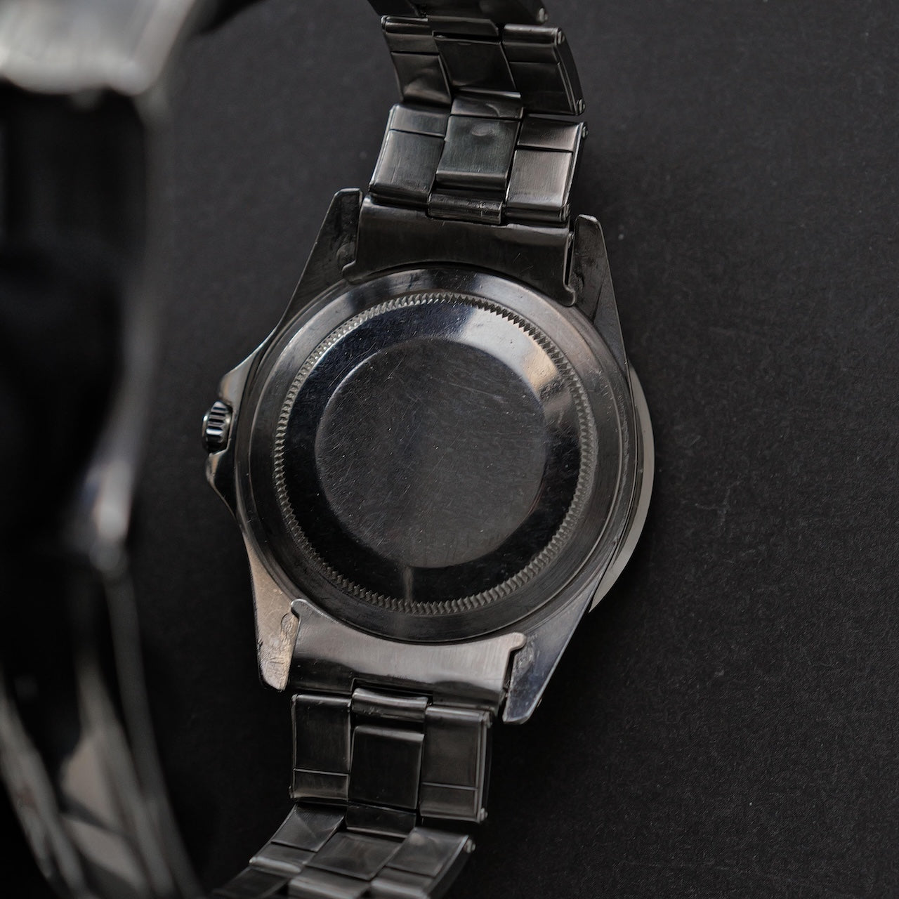 ロレックス/GMTマスター1675/後期ミラーダイヤル/マーク1ベゼル/ワイドスイス/USリベット/ROLEX GMT-MASTER Ref.1675 “GILT DIAL, WIDE SWISS” Mk.1 Bezel US Rivet 1965Y