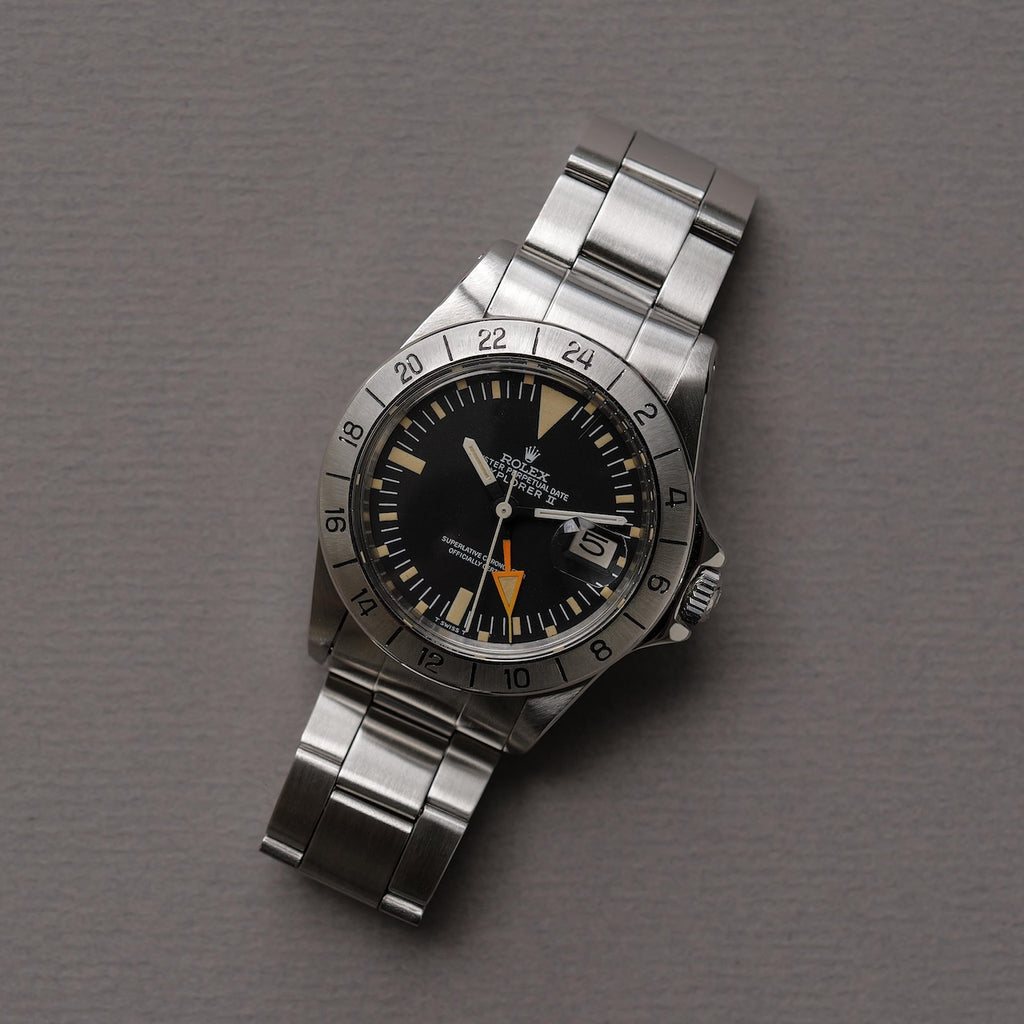ロレックス/エクスプローラー2/1655/マーク１ダイヤル/マーク２ベゼル/初期ケース/ROLEX EXPLORER2 Ref.1655 “Mk 1 dial, Mk 2 Bezel” “Early Case” 1971-72y