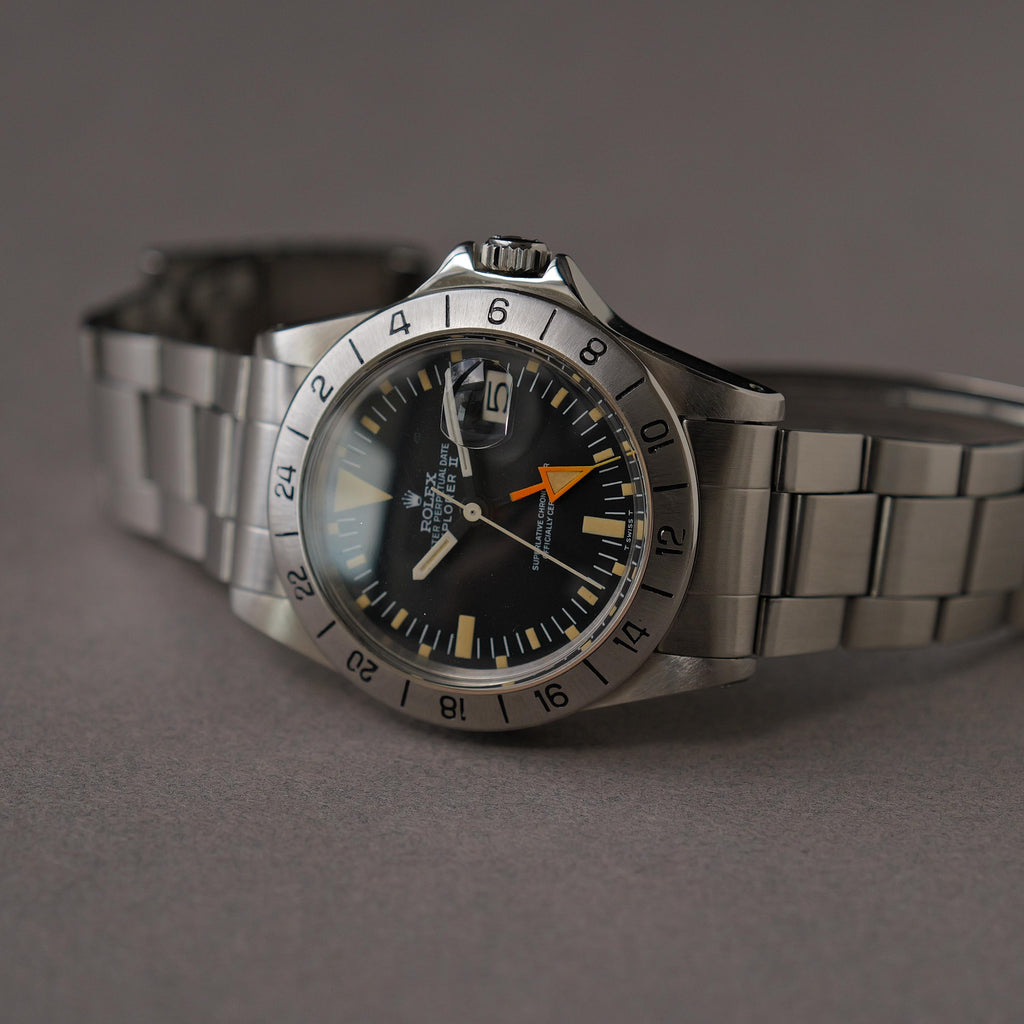 ロレックス/エクスプローラー2/1655/マーク１ダイヤル/マーク２ベゼル/初期ケース/ROLEX EXPLORER2 Ref.1655 “Mk 1 dial, Mk 2 Bezel” “Early Case” 1971-72y