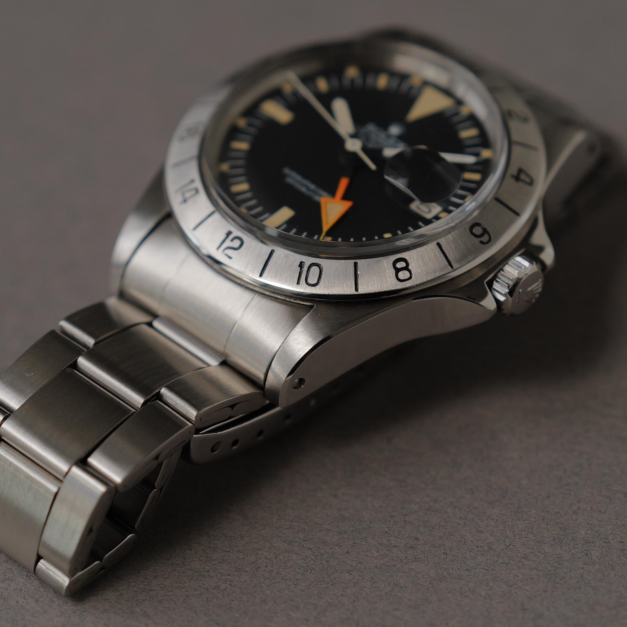 ロレックス/エクスプローラー2/1655/マーク1ダイヤル/マーク2ベゼル/初期ケース/ROLEX EXPLORER2 Ref.1655 “Mk 1 dial, Mk 2 Bezel” “Early Case” 1971-72y