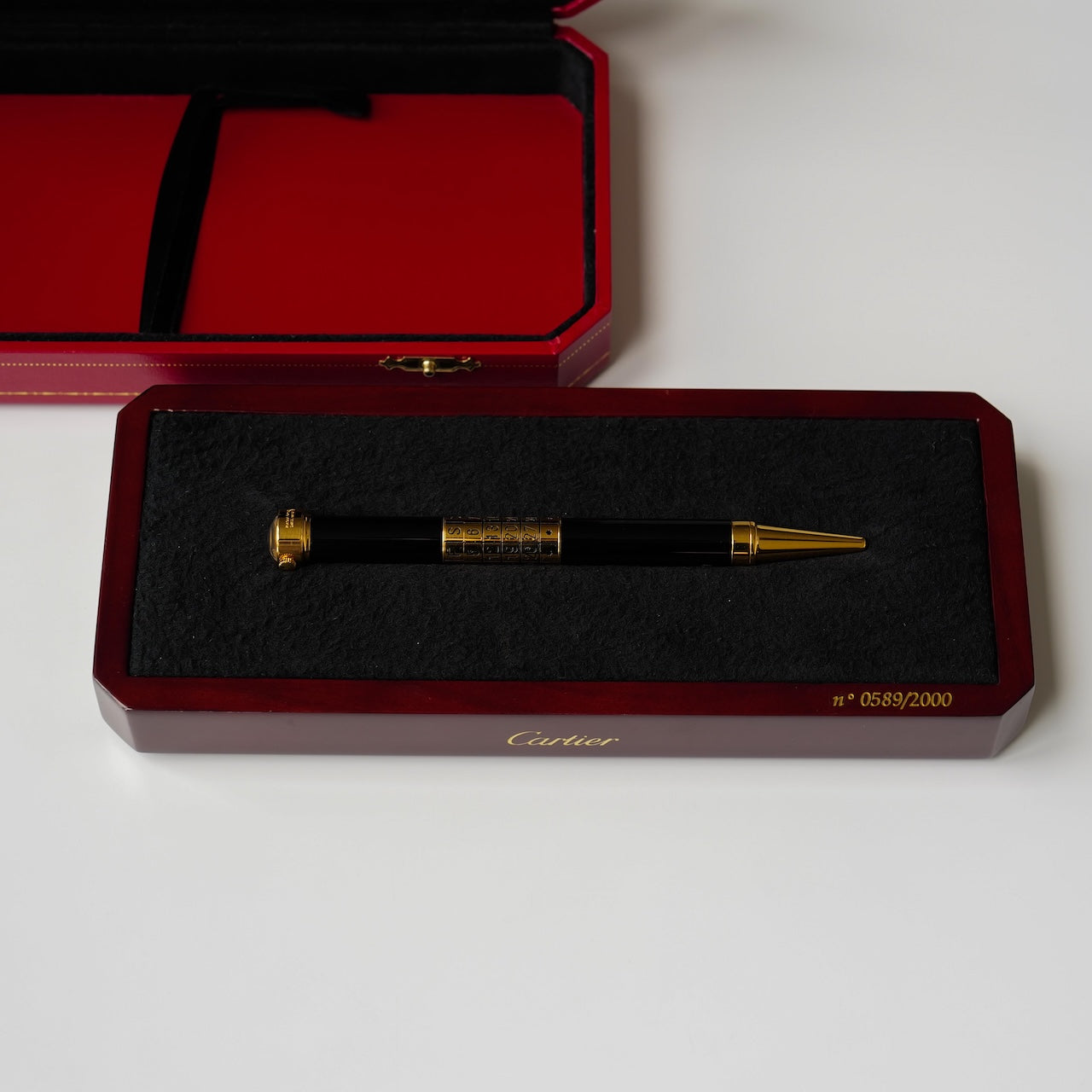 カルティエ/ペンシル/ウォッチ/カレンダー/2000年記念/エディション2000本/CARTIER PENCIL CALENDAR WATCH 2000 Year Anniversary 2000 piece Limited Edition