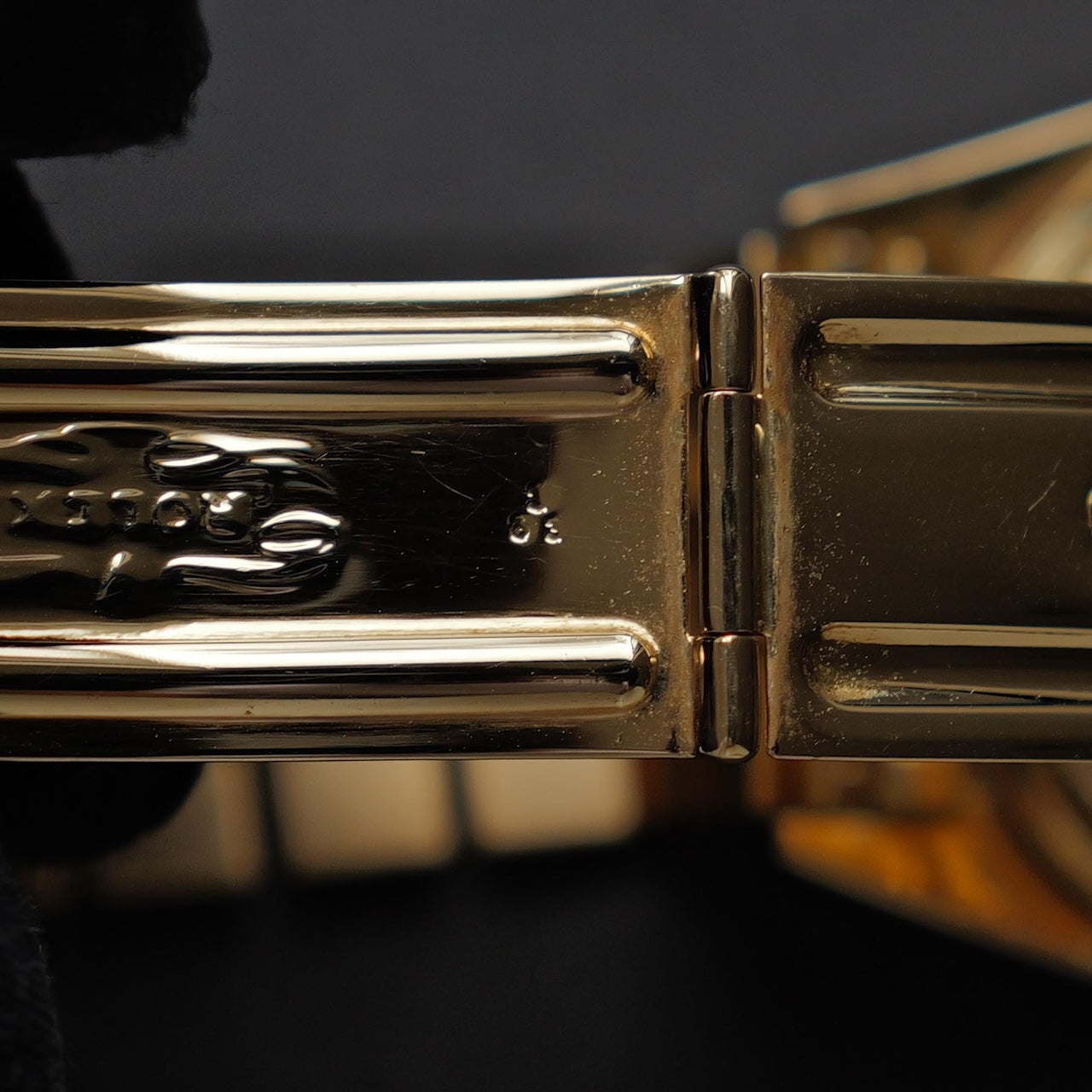 ロレックス/デイデイト1803/ミラートロピカルダイヤル/18Kイエローゴールド/ROLEX DAY-DATE Ref.1803 18KYG “Tropical Gilt Dial”  1964y