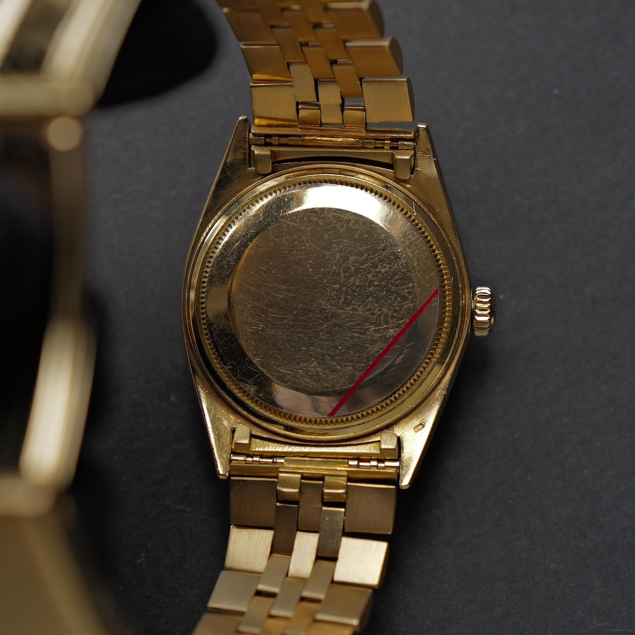 ロレックス/デイデイト1803/ミラートロピカルダイヤル/18Kイエローゴールド/ROLEX DAY-DATE Ref.1803 18KYG “Tropical Gilt Dial”  1964y