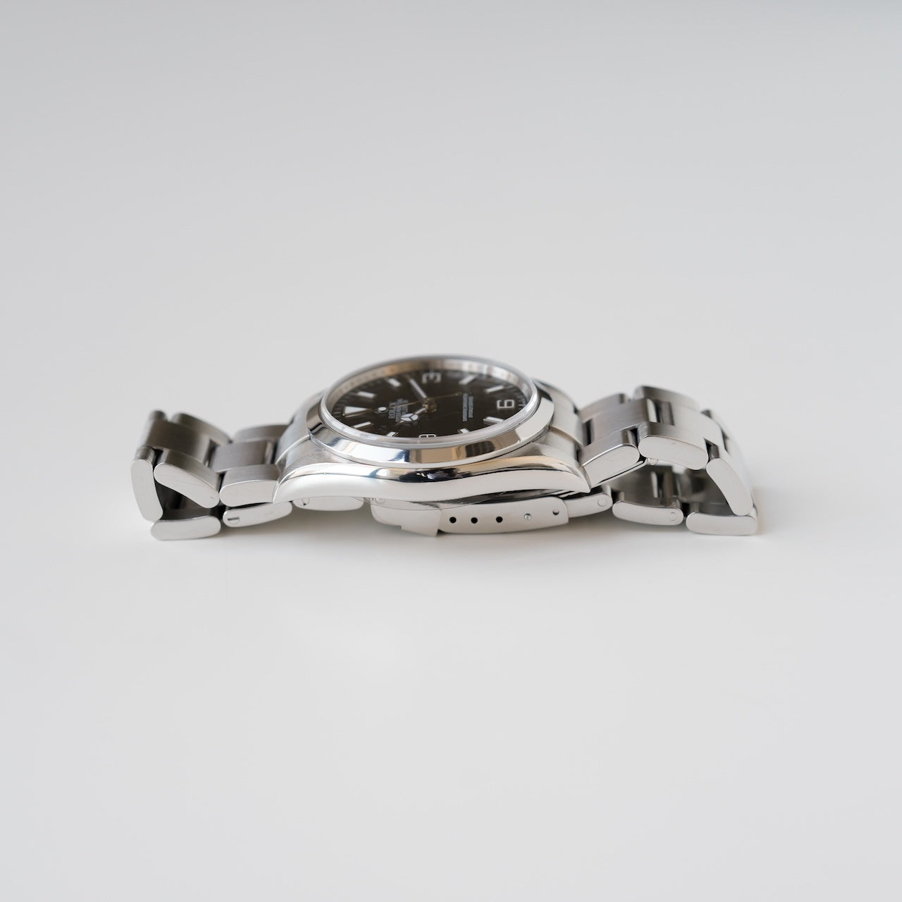ロレックス/エクスプローラー1/114270/Z番/ルーレット刻印/保証書付フルセット/ROLEX EXPLORER 1 REF.114270 Z-Serial "Engraved rehaut" 2007 Full Set