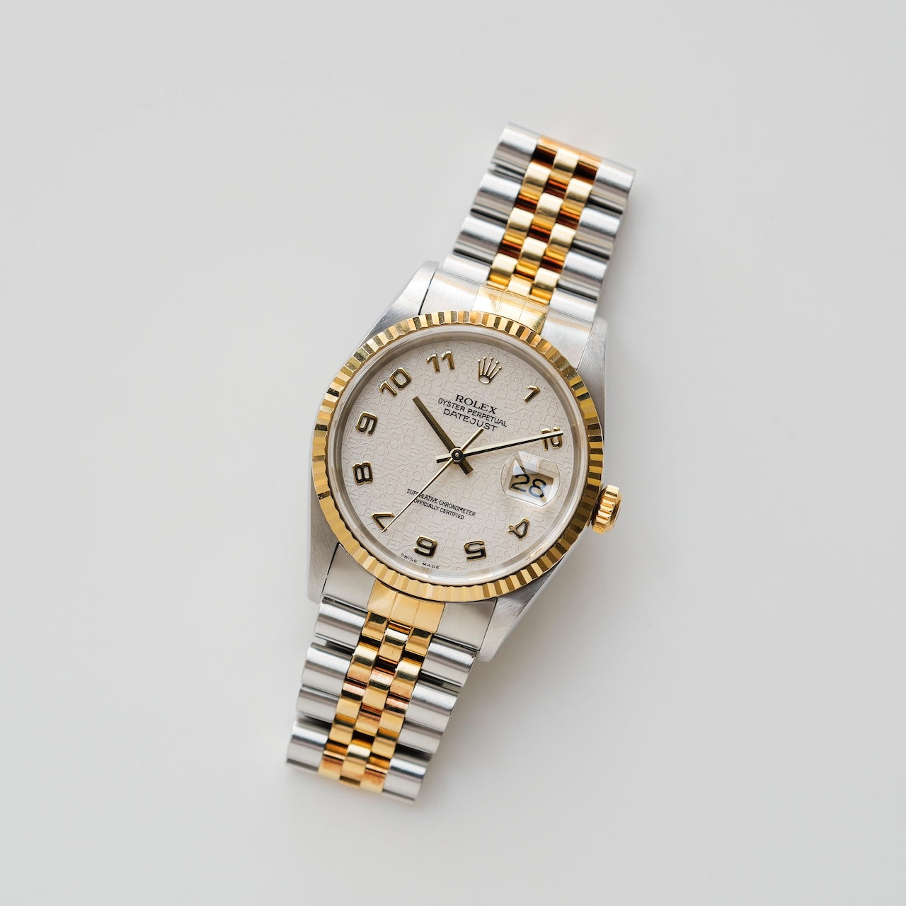 ロレックス/デイトジャスト/K番/ホワイトコンピュターダイヤル/日本正規保証書/ROLEX DATE-JUST REF.16233 "WHITE COMPUTER DIAL" K-Serial 2001 with Guarantee