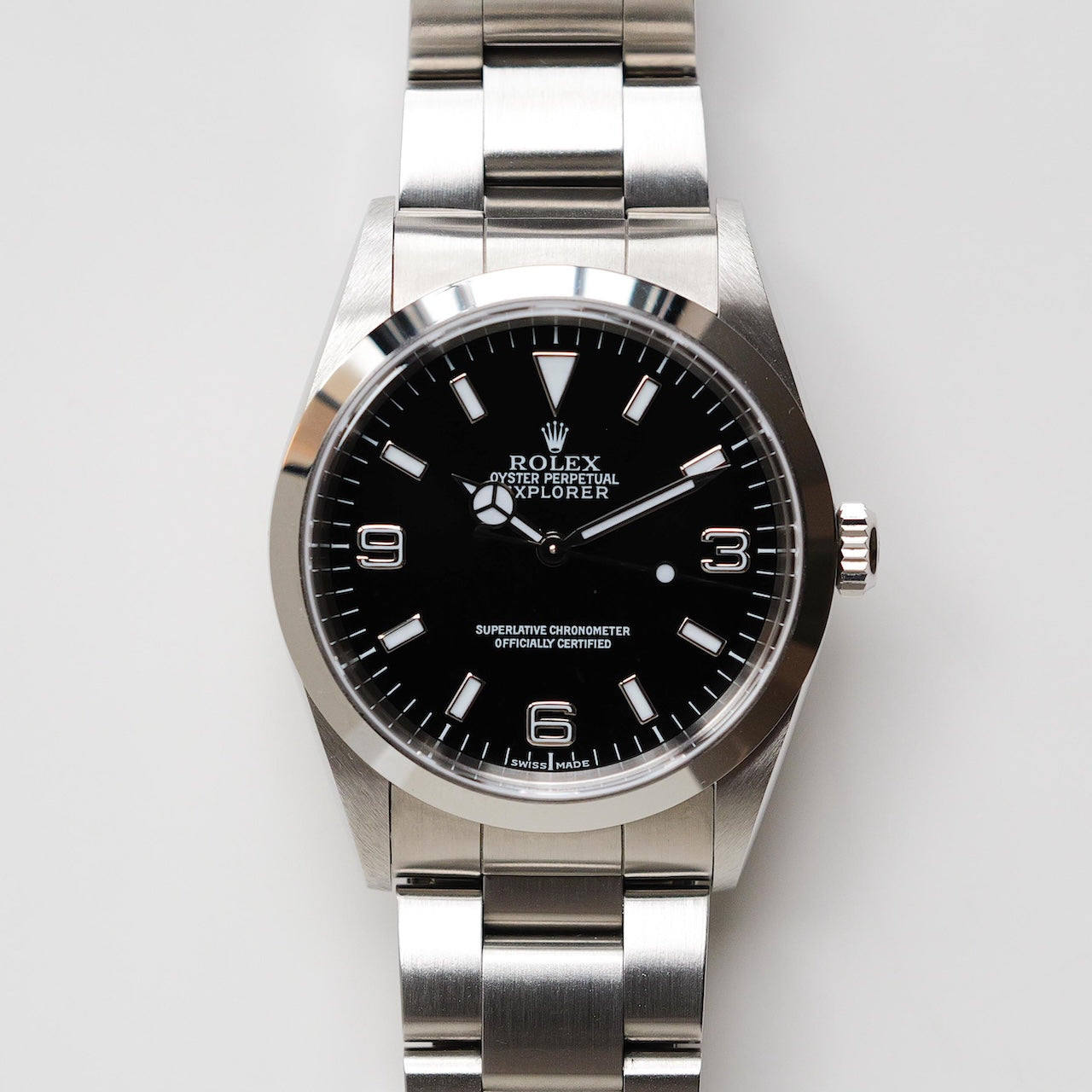 ロレックス/エクスプローラー1/14270/最終シリアルP68番/保証書付フルセット/ほぼ未使用品/ROLEX EXPLORER 1 REF.14270 "FINAL P68-SERIAL" 2000-01Y FULL SET MINT