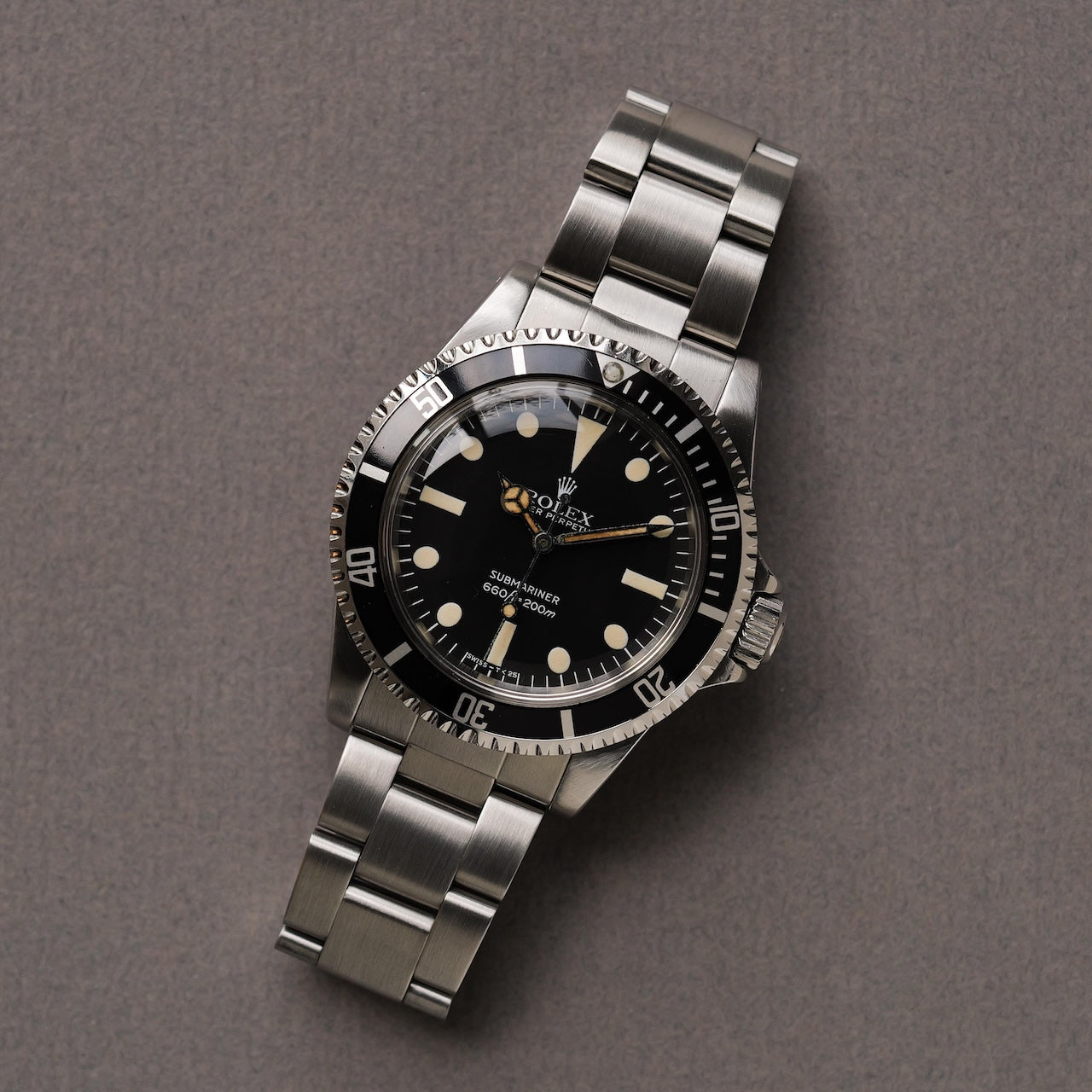 ロレックス/サブマリーナー5513/マーク4 マキシ ダイヤル/マットダイヤル/箱等付属/ROLEX SUBMARINER REF.5513 " MAXI Mark 4 DIAL"  Matte dial 1982Y with Box