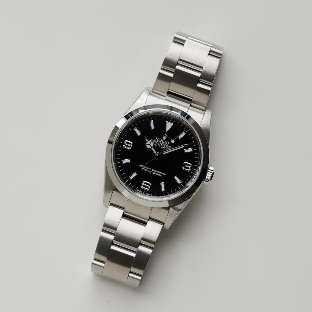 ロレックス/エクスプローラー1/114270/F番/デッドストック/国内正規ギャラ付きフルセット/ROLEX EXPLORER 1 REF.114270 "DEAD STOCK" 2003-04y Full Set