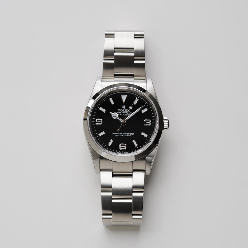 ロレックス/エクスプローラー1/114270/F番/デッドストック/国内正規ギャラ付きフルセット/ROLEX EXPLORER 1 REF.114270 "DEAD STOCK" 2003-04y Full Set