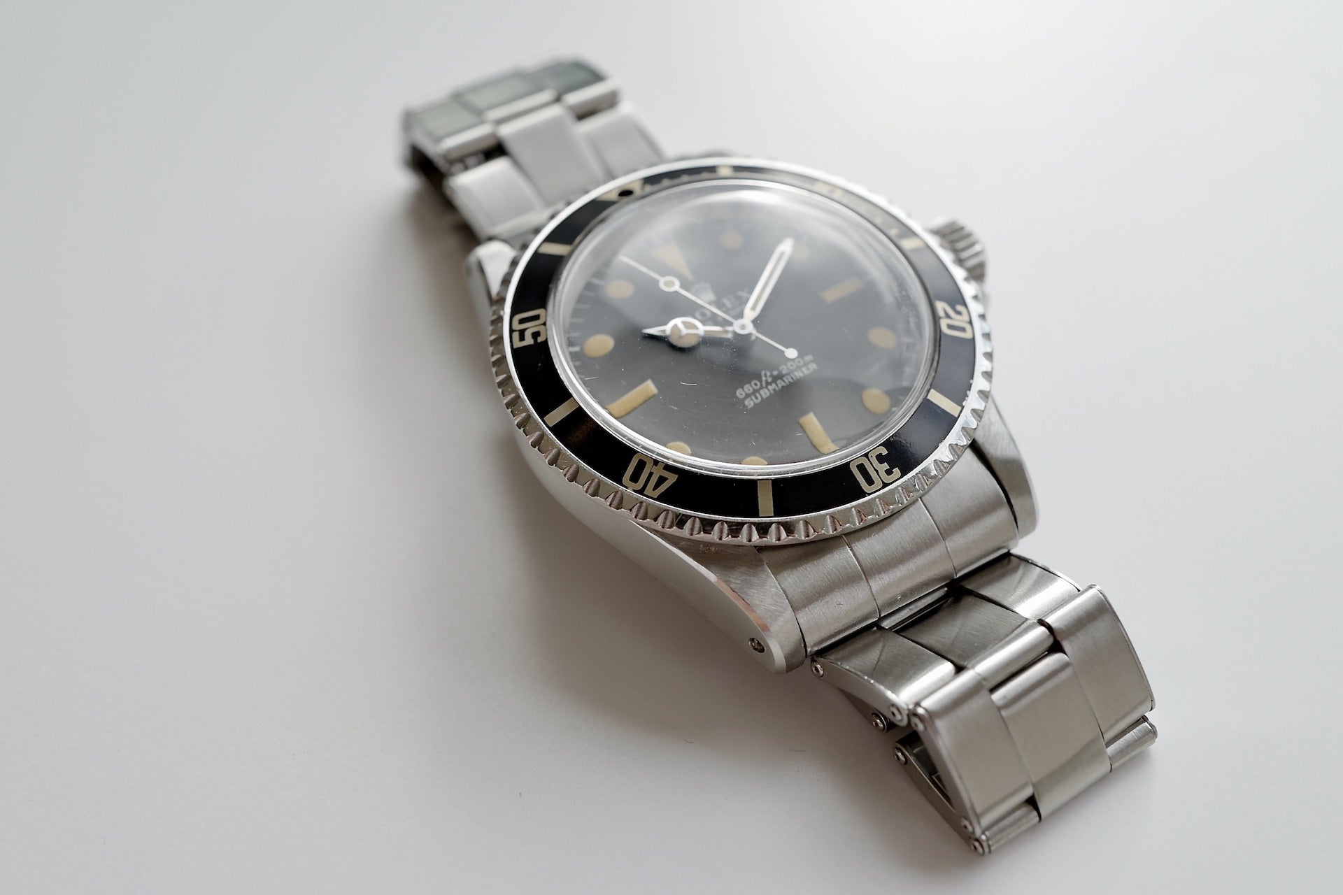 SUBMARINER REF.5513NON-Serif Pumpkin dial 1970-71y