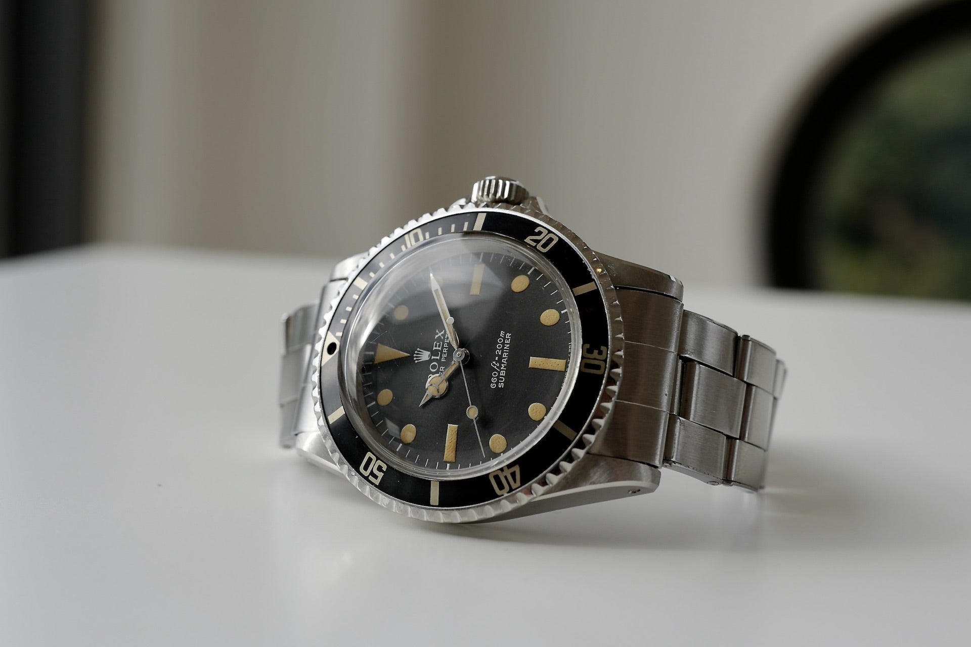 SUBMARINER REF.5513NON-Serif Pumpkin dial 1970-71y