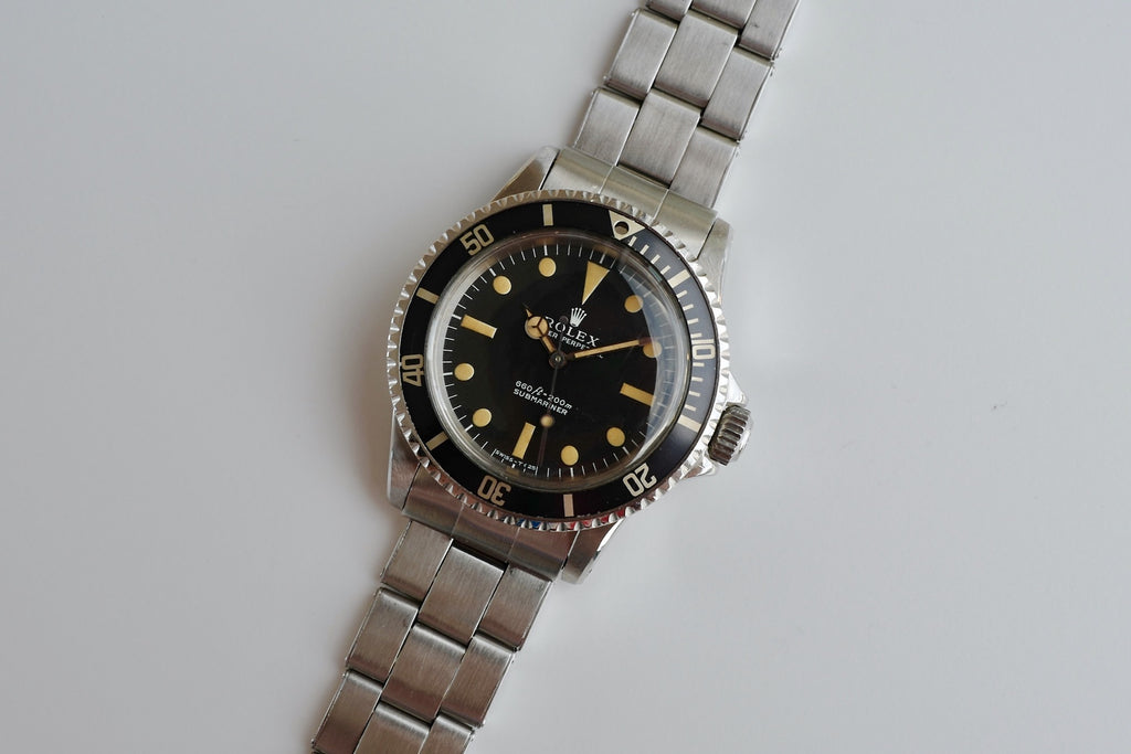 SUBMARINER REF.5513NON-Serif Pumpkin dial 1970-71y