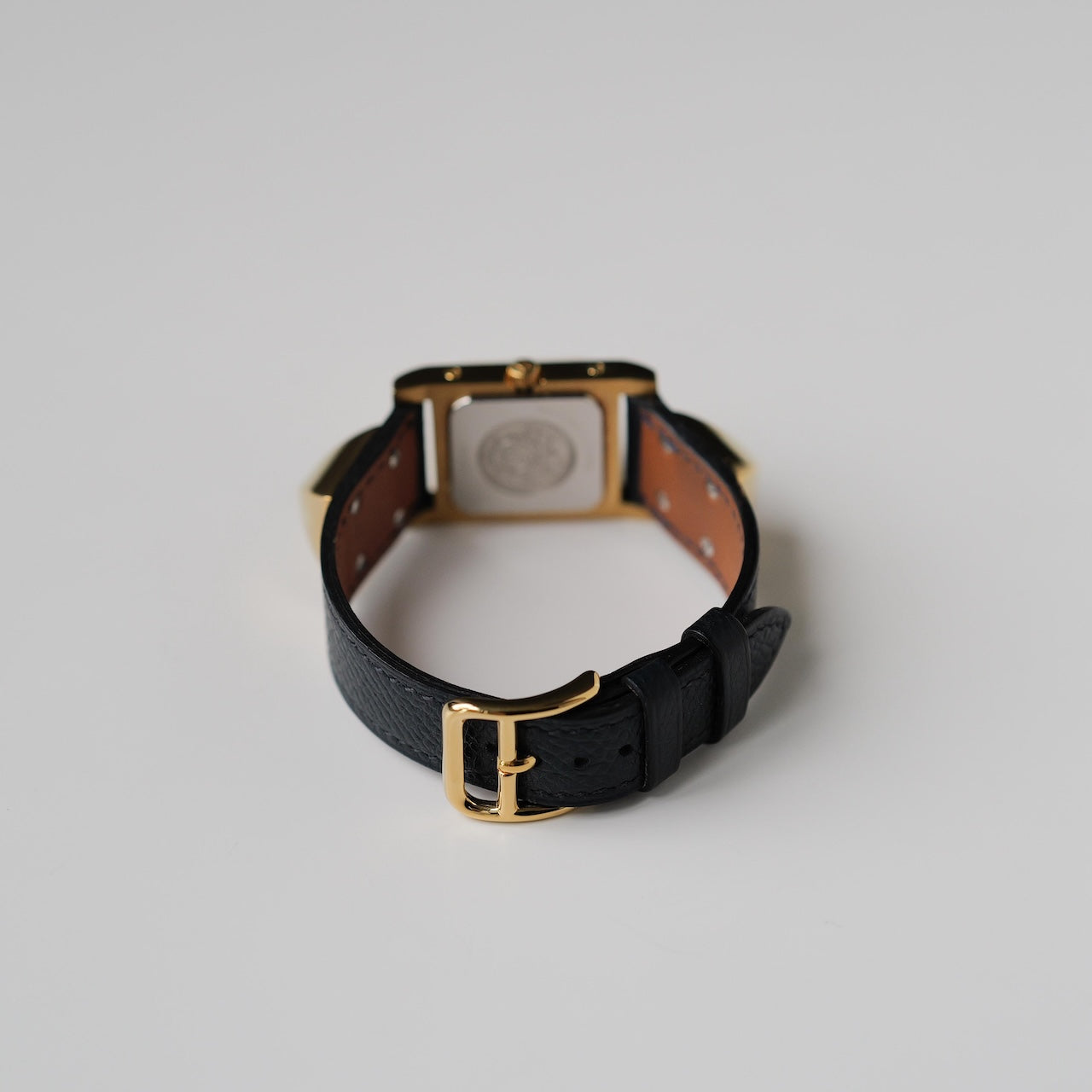 エルメス/メドール/ホワイトダイヤル/純正カーフ ネイビー ストラップ/HERMES MEDOR WHITE DIAL Calf Leather Navy Strap 1990s