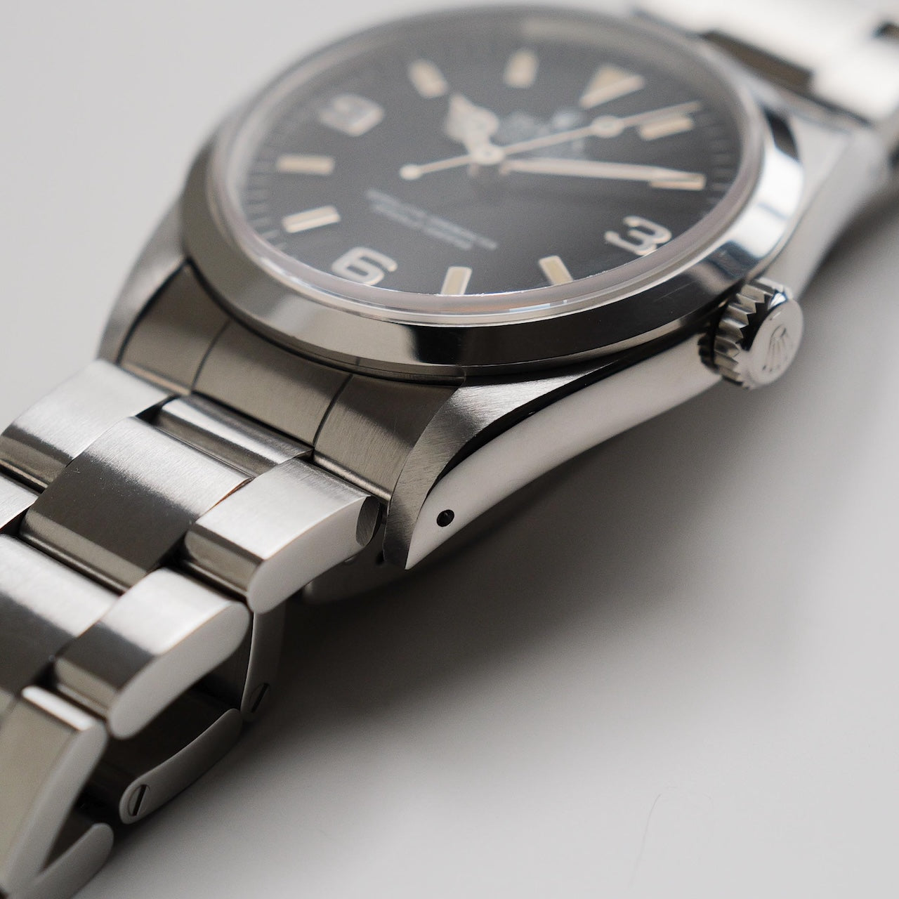 ロレックス/エクスプローラー1/14270/X番/パティーナ/オールトリチウム/シングルバックル/ROLEX EXPLORER 1 REF.14270 "Patina" X-Serial All tritium SIngle buckle 1991Y