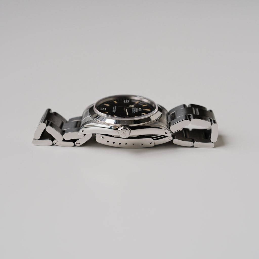 ロレックス/エクスプローラー1/14270/X番/パティーナ/オールトリチウム/シングルバックル/ROLEX EXPLORER 1 REF.14270 "Patina" X-Serial All tritium SIngle buckle 1991Y