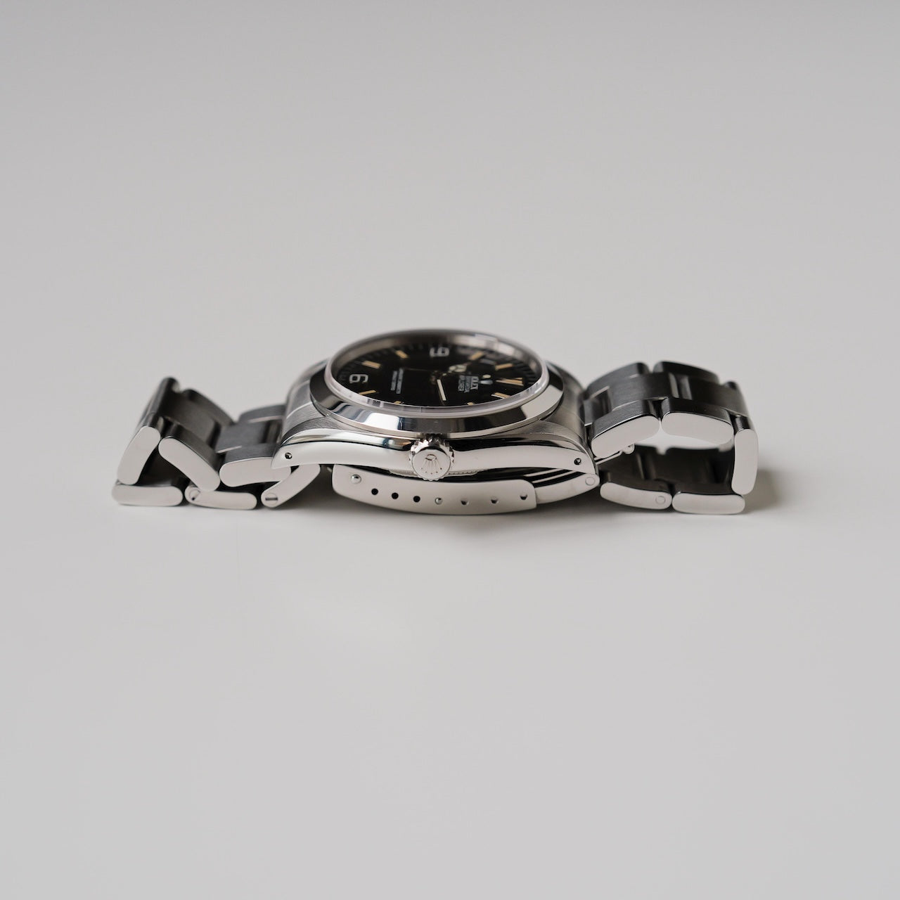 ロレックス/エクスプローラー1/14270/X番/パティーナ/オールトリチウム/シングルバックル/ROLEX EXPLORER 1 REF.14270 "Patina" X-Serial All tritium SIngle buckle 1991Y