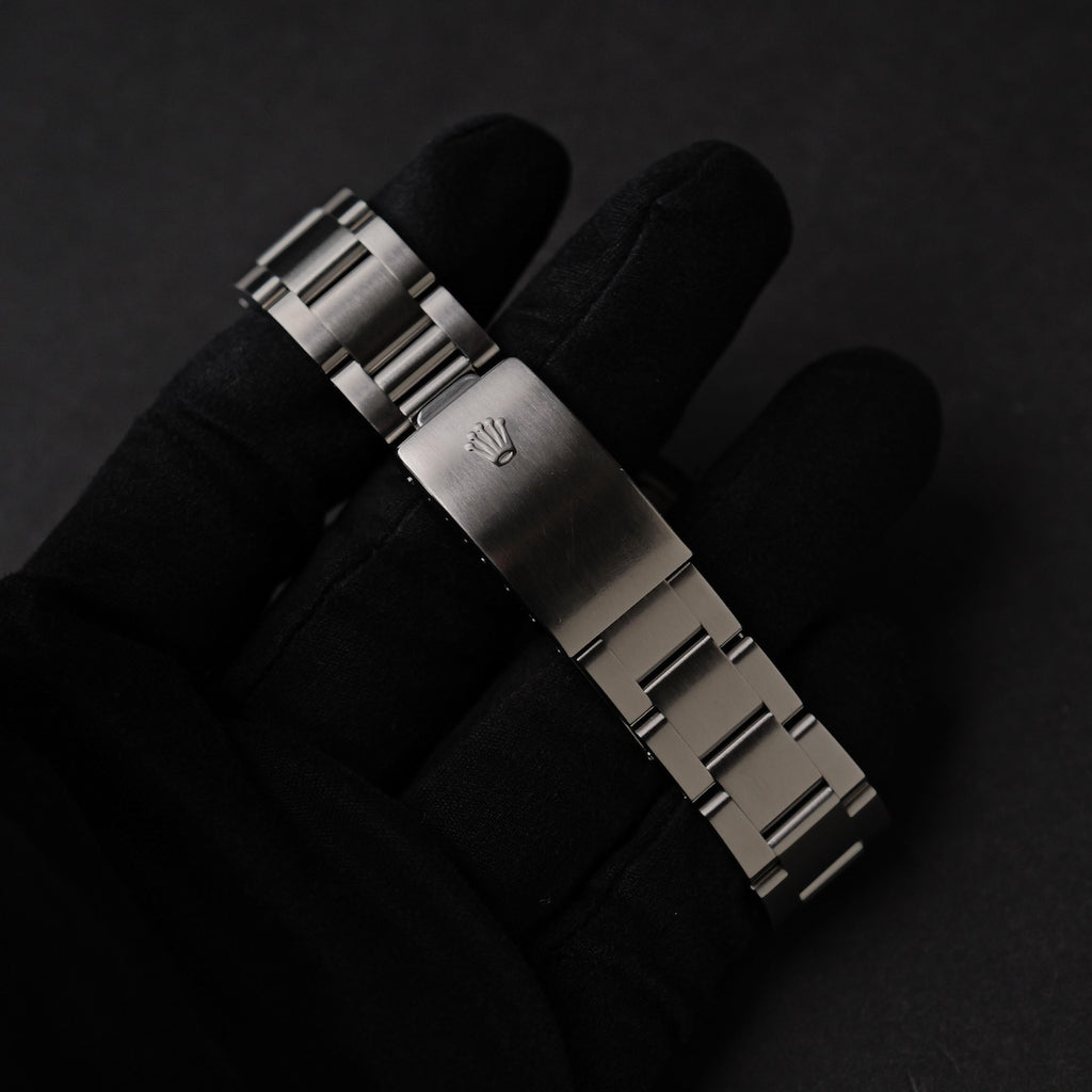 ロレックス/エクスプローラー1/14270/X番/フローズンダイヤル/オールトリチウム/シングルバックル/箱・保証書付き/ROLEX EXPLORER 1 Ref.14270 "Frozen dial" X-serial All tritium Single buckle  1991Y with Box and Paper