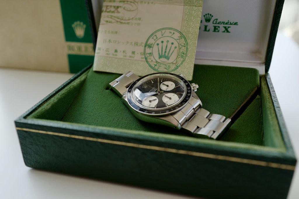 ROLEX COSMOGRAPH DAYTONA REF.6263 Big eye Sigma dial / 1973y with 日本ロレックス O/H保証書
