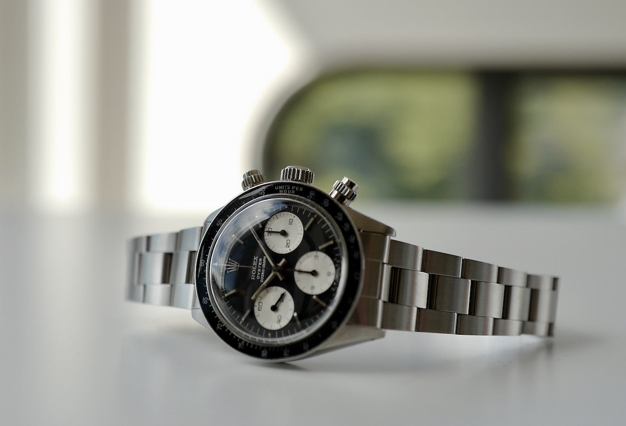 ROLEX COSMOGRAPH DAYTONA REF.6263 Big eye Sigma dial / 1973y with 日本ロレックス O/H保証書