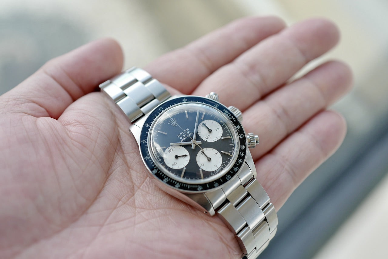 ROLEX COSMOGRAPH DAYTONA REF.6263 Big eye Sigma dial / 1973y with 日本ロレックス O/H保証書